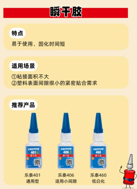 乐泰瞬干胶